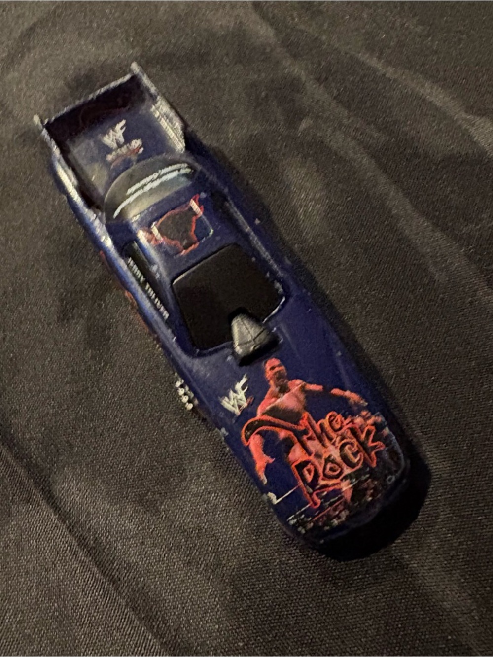 Road Champs "THE ROCK" Wrestling 1999 Pontiac Firebird "Smack Down" DIE CAST